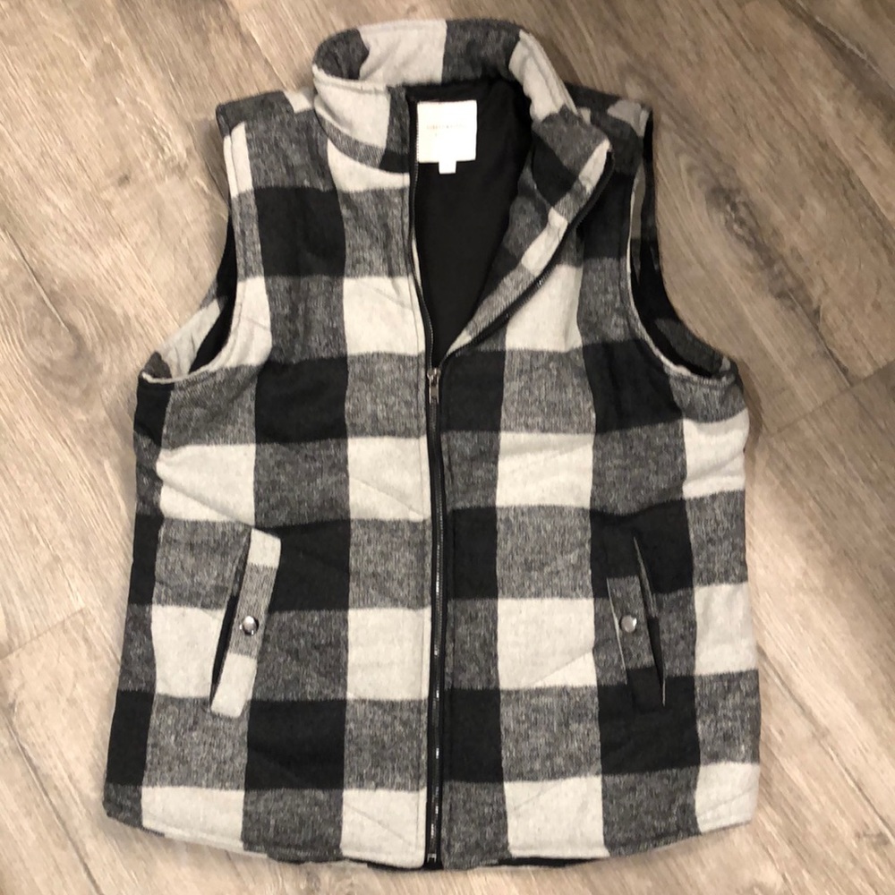 Thread & Supply Buffalo Plaid Vest